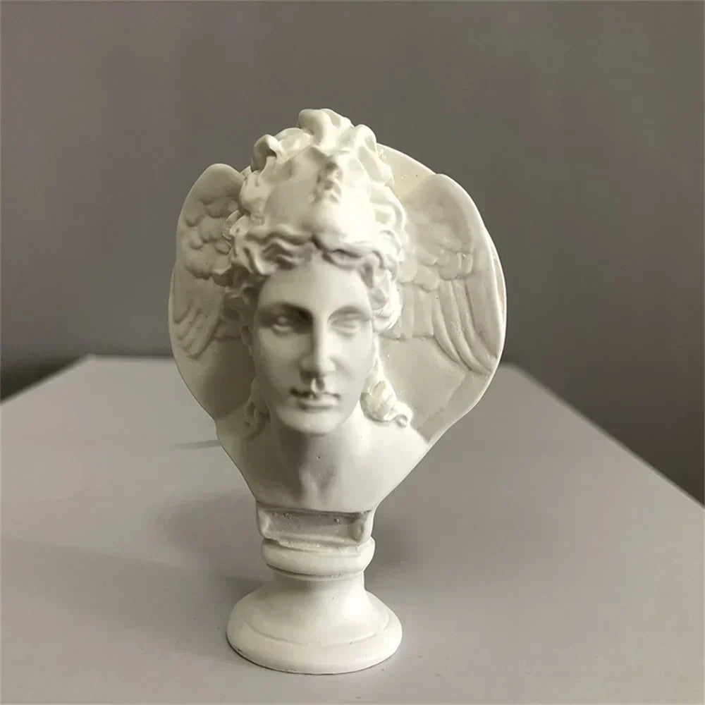 Resin Statue Mini Head Art & Decoration