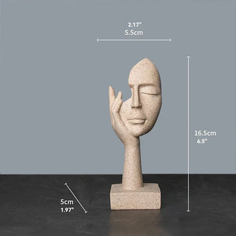 The Thinker Abstract Statues