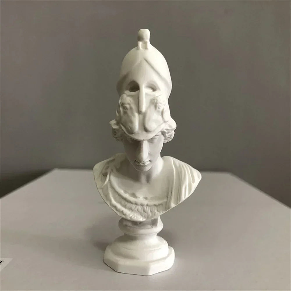 Resin Statue Mini Head Art & Decoration