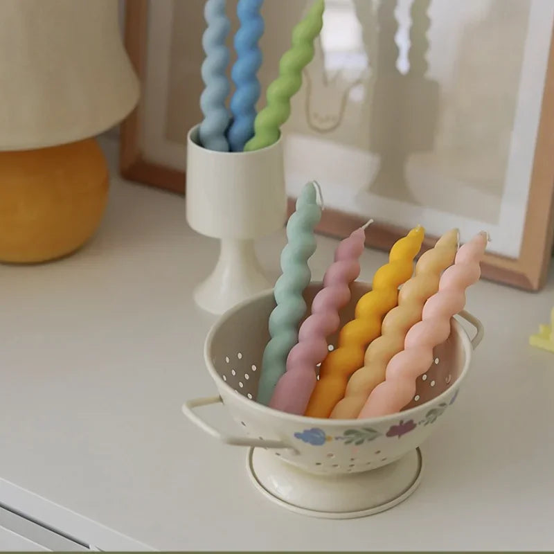 Spiral Taper Candles