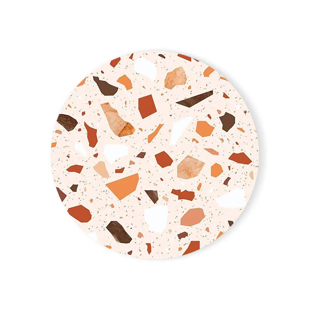 Terrazzo Marble Absorbent Coasters