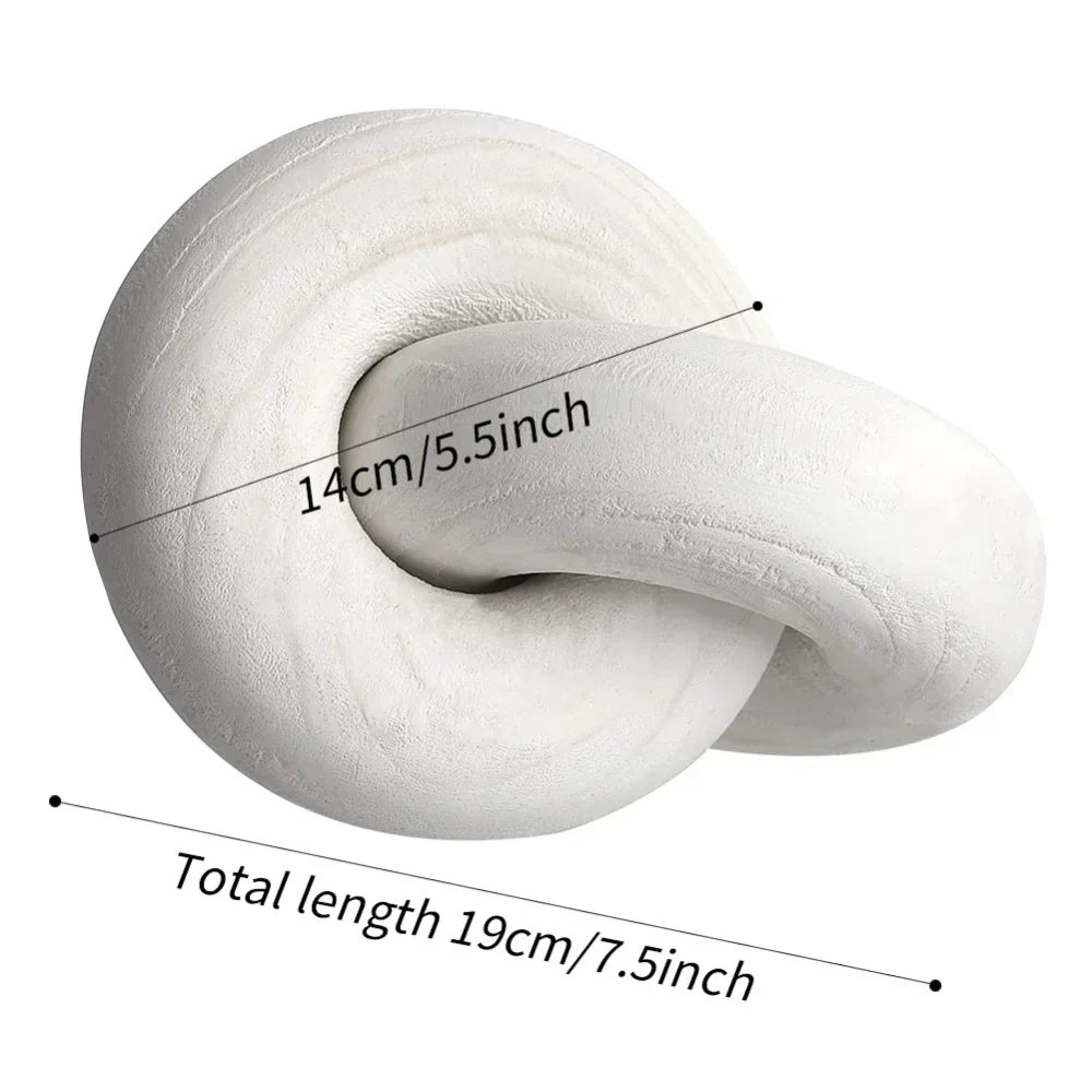 Wood Chain Decor for Coffee Table