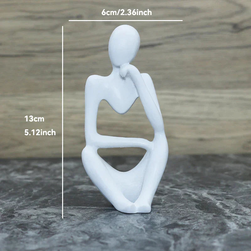 The Thinker Abstract Statues