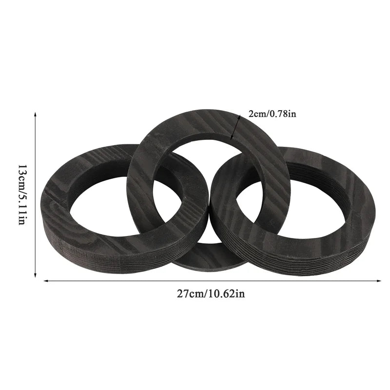 Wood Chain Link for Coffee Table Decor