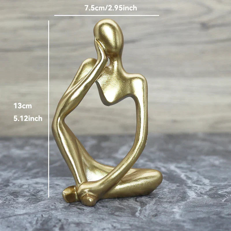 The Thinker Abstract Statues