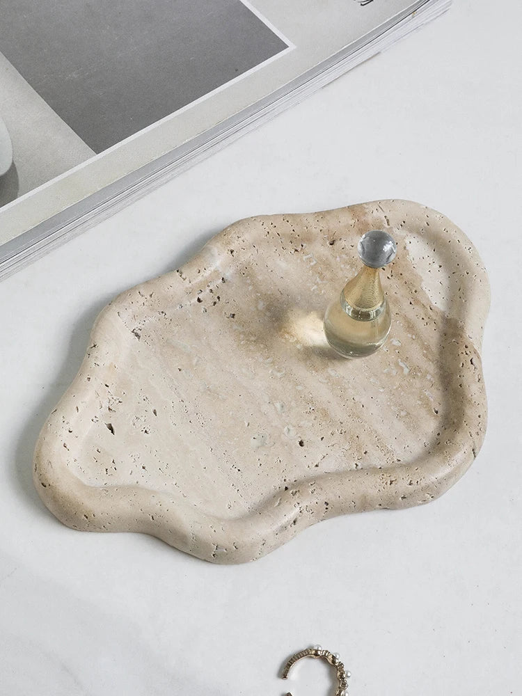 Travertine Decorative Tray