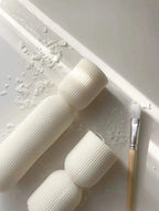 Striped Column Candles