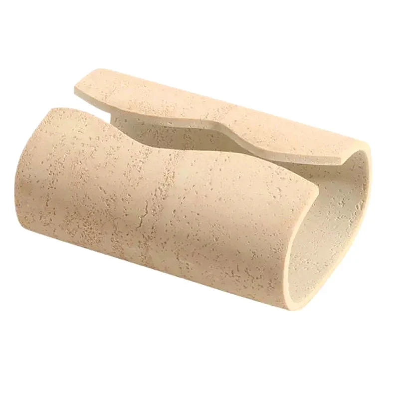 Travertine Tissue Holder
