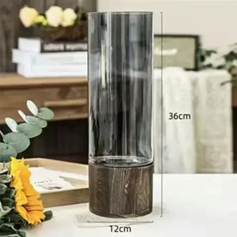 Wooden European Vase