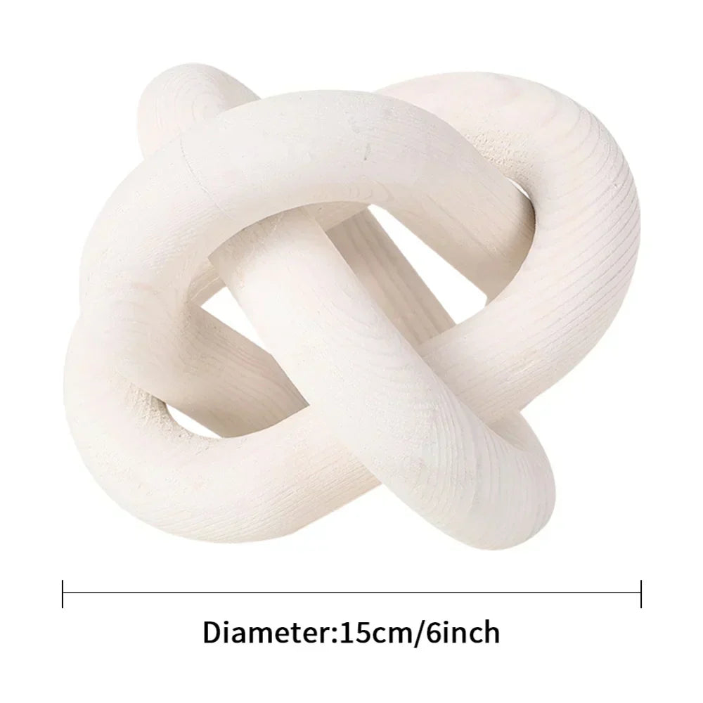 Wood Chain Decor for Coffee Table