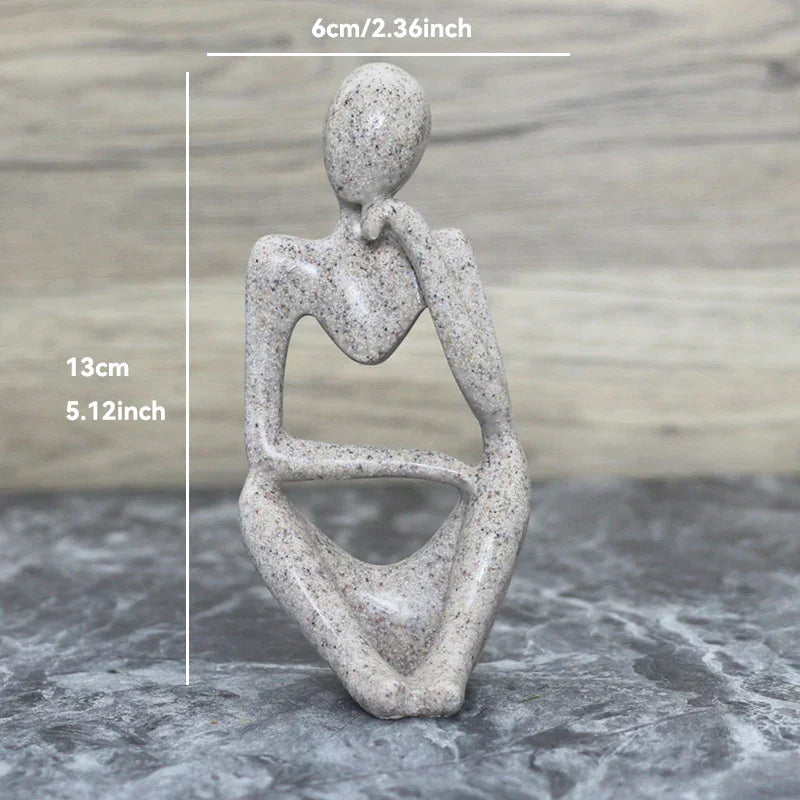 The Thinker Abstract Statues