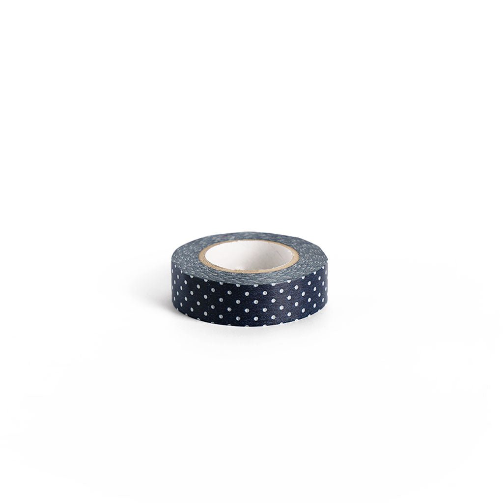 Pin Dots Dark Blue Washi Tape