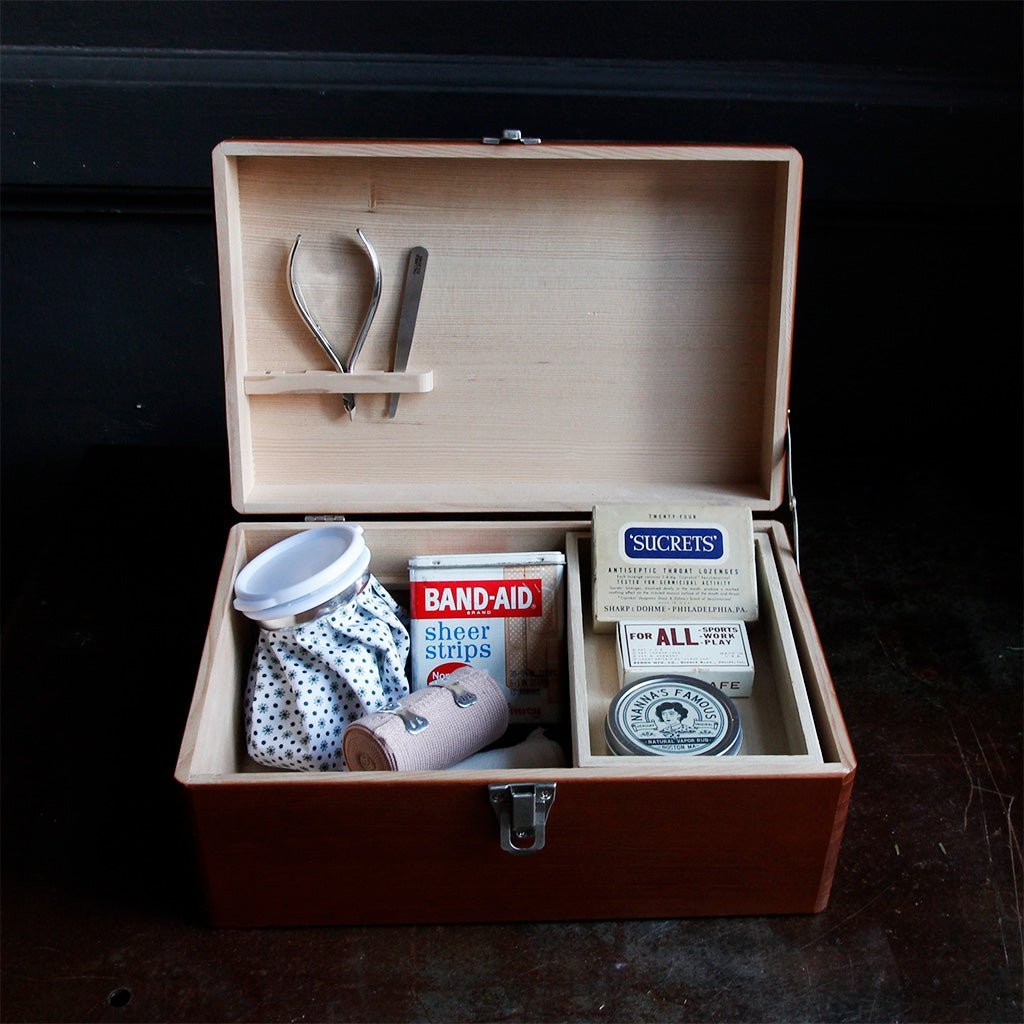 Toga Wood First Aid Box