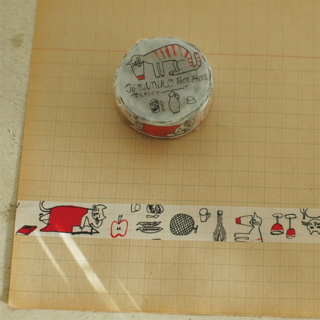 Toraneko Bonbon Washi Tape